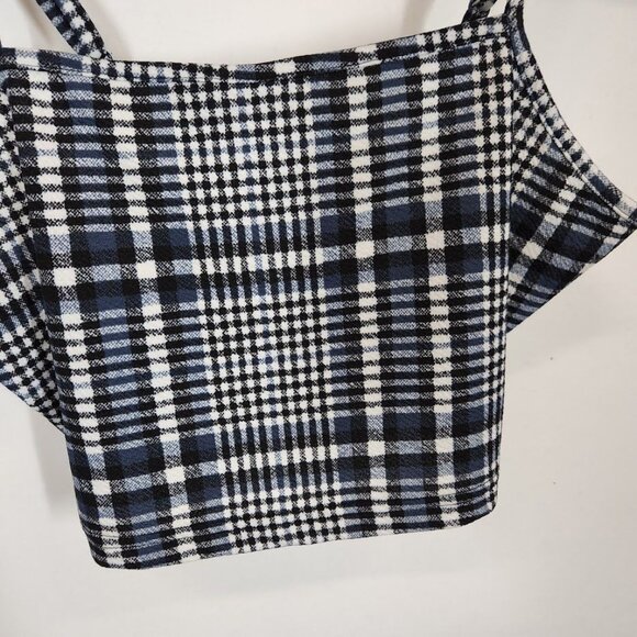 SHEIN Plaid Crop Cami Top & Skort Set Size Large - Picture 6 of 14